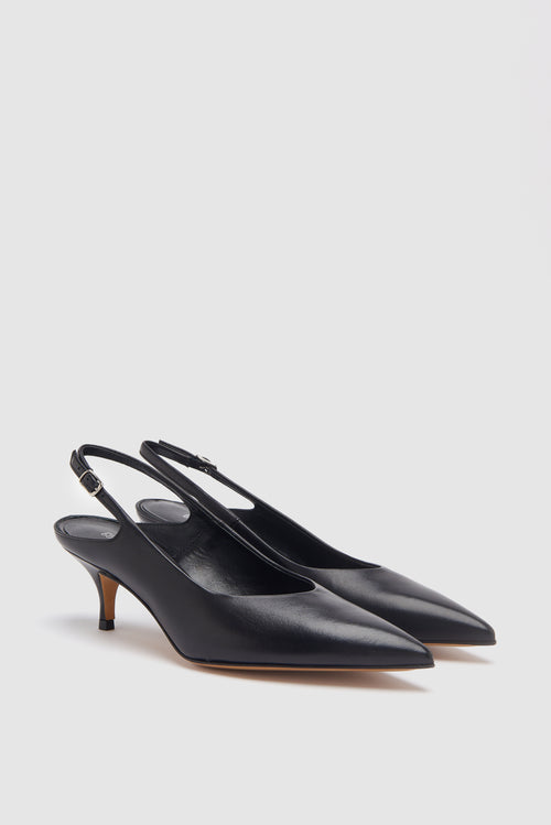 Guglielmo Rotta Slingback Black Donna - 2