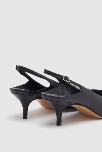 Guglielmo Rotta Slingback Black Donna - 3