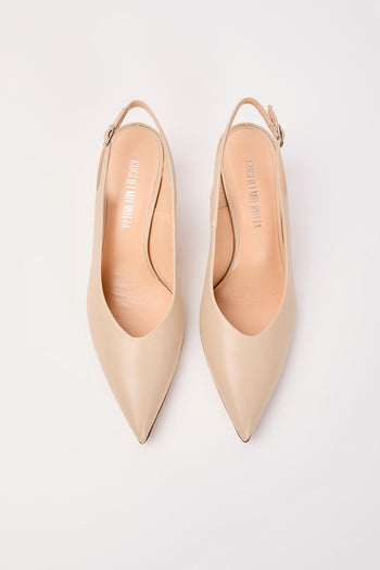 Guglielmo Rotta Slingback Light Taupe Donna - 3