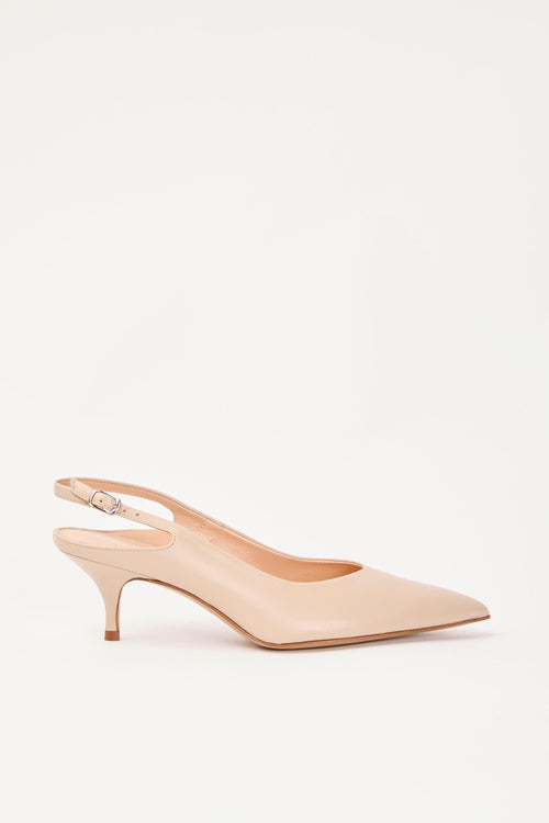 Guglielmo Rotta Slingback Light Taupe Donna