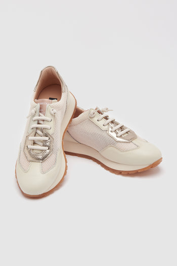 Hispanitas Sneaker Latte Donna - 4