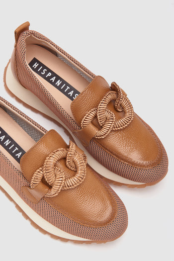 Hispanitas Slip-on Cuoio Donna - 4