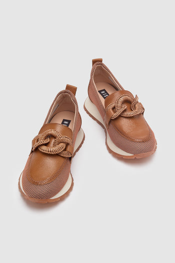 Hispanitas Slip-on Cuoio Donna - 5