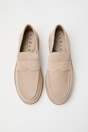 Hogan Mocassino Tortora Uomo - 4