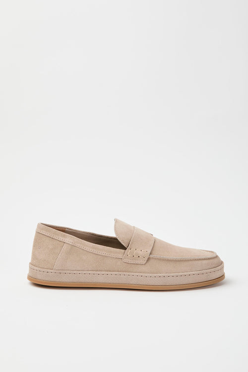 Hogan Mocassino Tortora Uomo