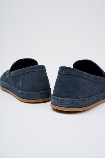 Hogan Mocassino Blu Tuareg Uomo - 3