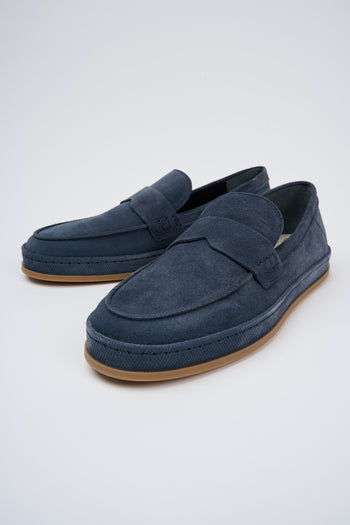 Hogan Mocassino Blu Tuareg Uomo - 6