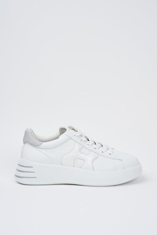 Hogan Sneaker Bianco/argento Donna
