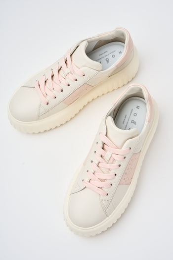 Hogan Sneaker Yogurt/rosa Donna - 4