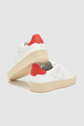 Hogan Sneaker Bianco/rosso Chiaro Donna - 3