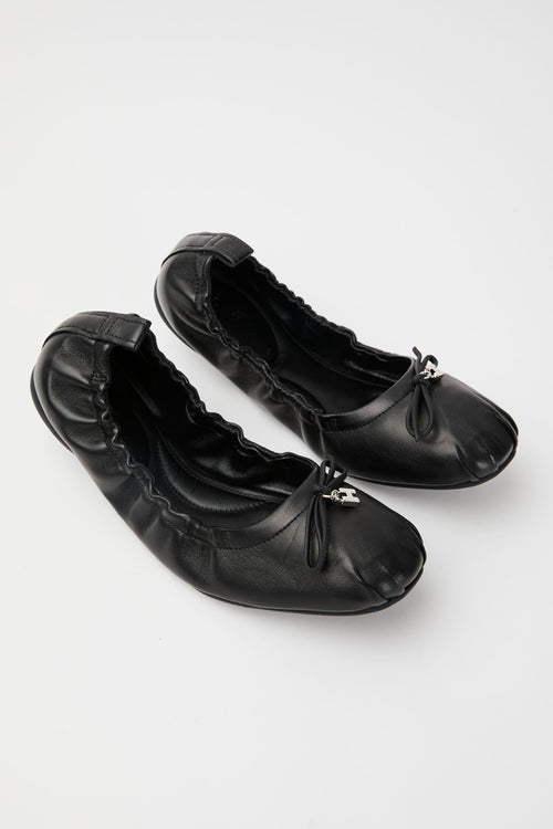 Hogan Ballerina Nero Donna - 2