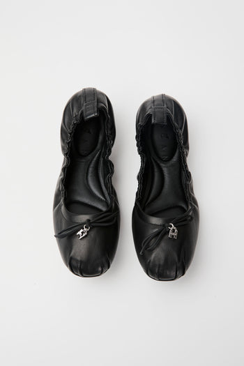 Hogan Ballerina Nero Donna - 5