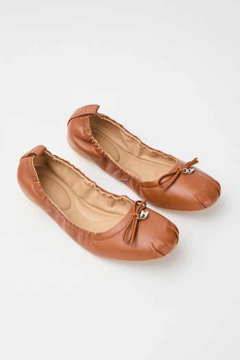 Hogan Ballerina Cuoio Scuro Donna - 8