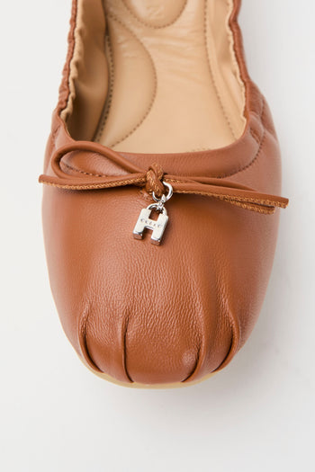 Hogan Ballerina Cuoio Scuro Donna - 5