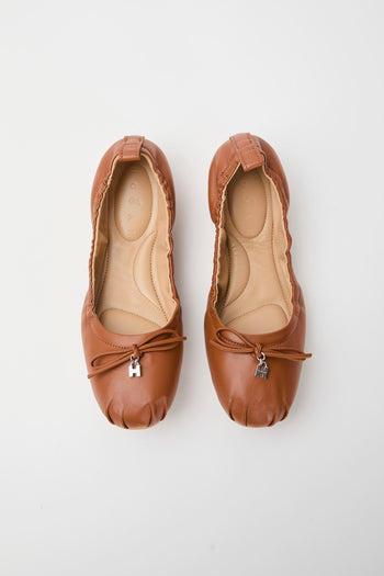 Hogan Ballerina Cuoio Scuro Donna - 6
