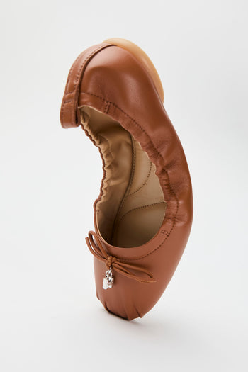 Hogan Ballerina Cuoio Scuro Donna - 6