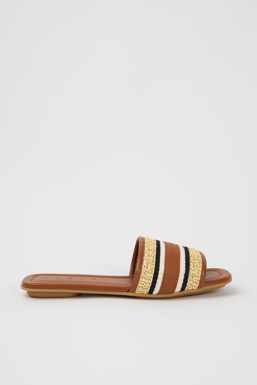 Hogan Sandalo Cuoio+beige Donna - 2