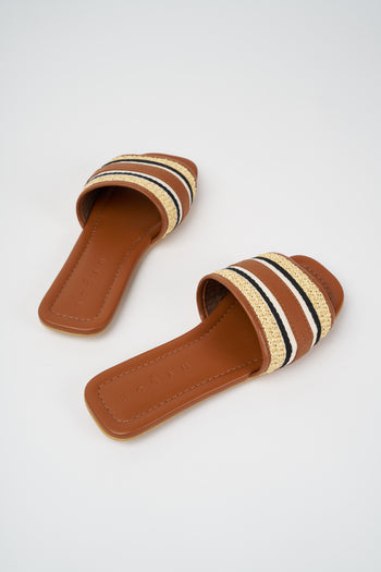 Hogan Sandalo Cuoio+beige Donna - 4