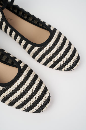 Inuovo Ballerina Black/beige Donna - 3