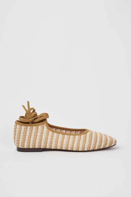 Inuovo Ballerina Camel Beige Donna