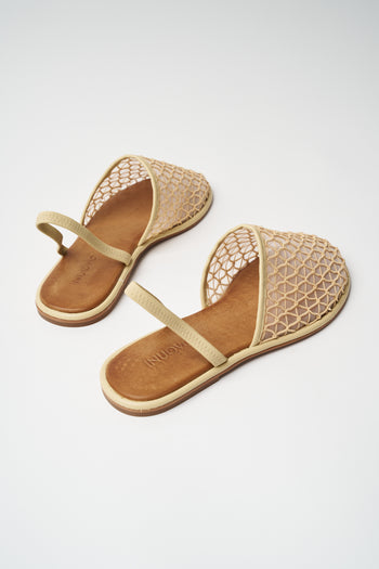 Inuovo Sandalo Italian Straw Donna - 3