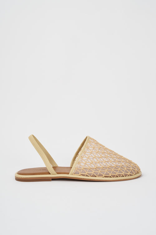 Inuovo Sandalo Italian Straw Donna