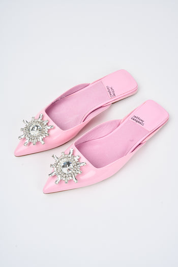 Jeffrey Campbell Slingback Pink Silver Donna - 4