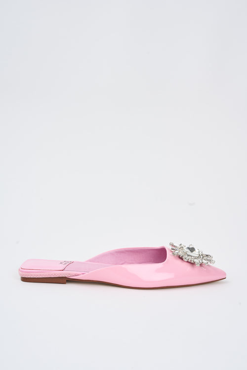 Jeffrey Campbell Slingback Pink Silver Donna
