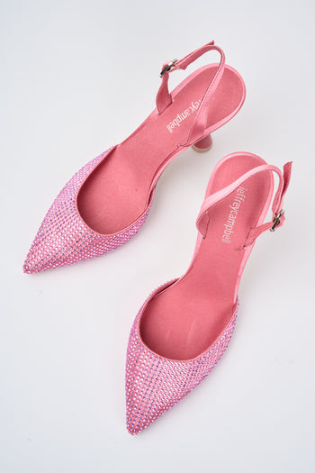 Jeffrey Campbell Slingback Pink Donna - 4