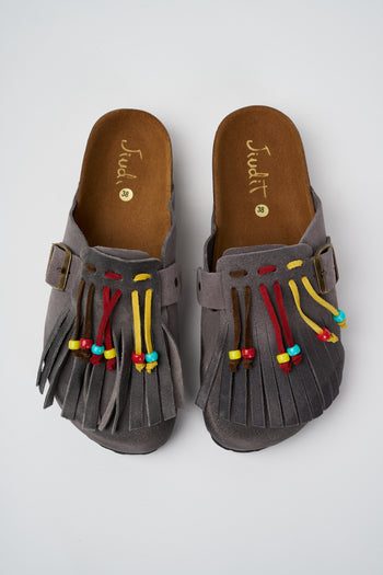 Jiudit Sabot Ecru Donna - 3
