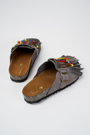 Jiudit Sabot Ecru Donna - 4