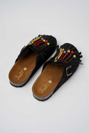 Jiudit Sabot Nero Donna - 3
