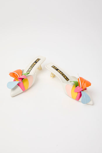 Kat Maconie Ciabatta Blanc Multi Donna - 6