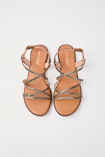 Les Tropeziennes Sandalo Bronze Metal Donna - 4