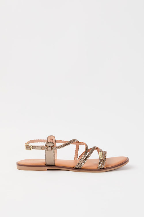 Les Tropeziennes Sandalo Bronze Metal Donna