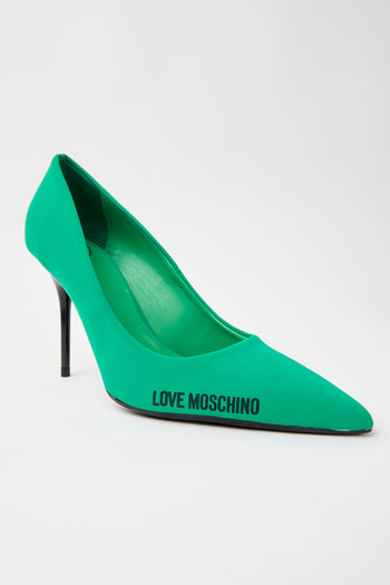 Love Moschino Décolleté Verde Donna - 3