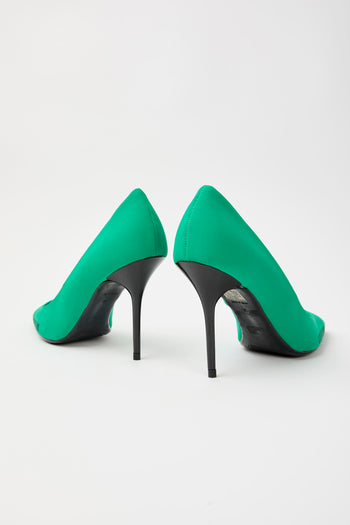 Love Moschino Décolleté Verde Donna - 5
