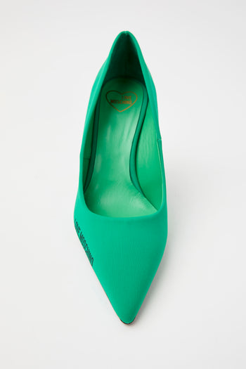 Love Moschino Décolleté Verde Donna - 6