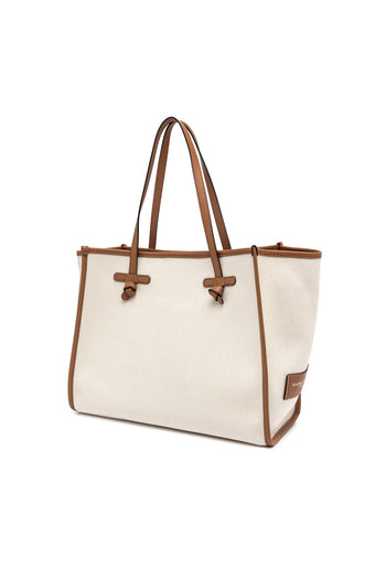 Marcella Gianni Chiarini Borsa Panna-corda-caramello Donna - 3