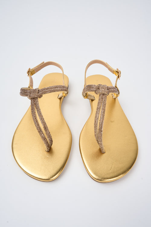 Mosaic Infradito Gold Donna - 2