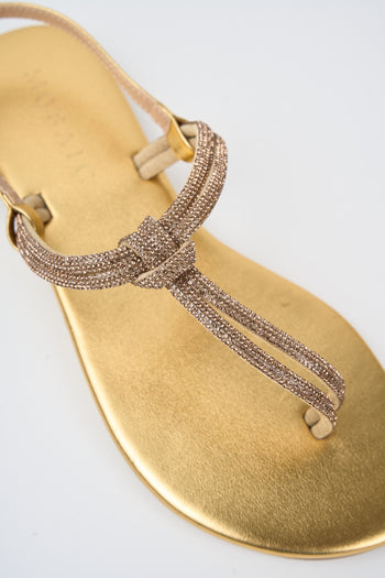 Mosaic Infradito Gold Donna - 3