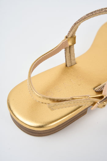 Mosaic Infradito Gold Donna - 4