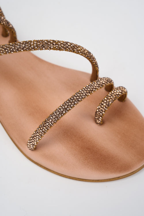 Mosaic Sandalo Gold Coffe Donna - 2