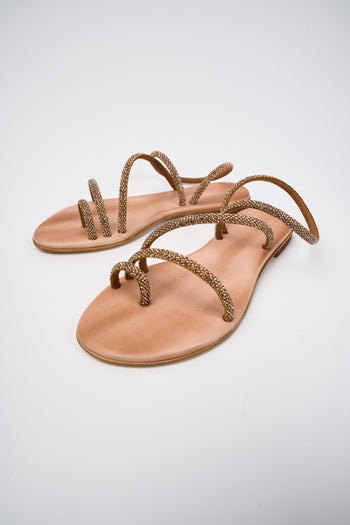 Mosaic Sandalo Gold Coffe Donna - 5