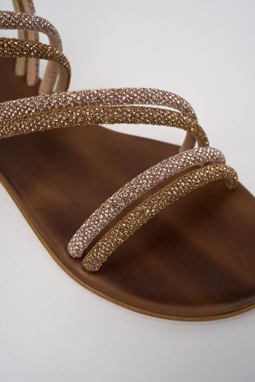 Mosaic Sandalo Rose Gold/gold Beige Donna - 2