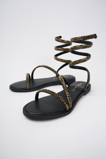 Mosaic Sandalo Black Donna - 5