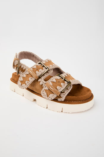 Mou Sandalo Cognac Donna - 4