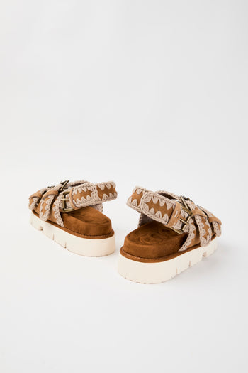 Mou Sandalo Cognac Donna - 6