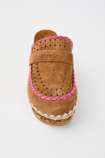 Mou Sabot Cognac Donna - 5