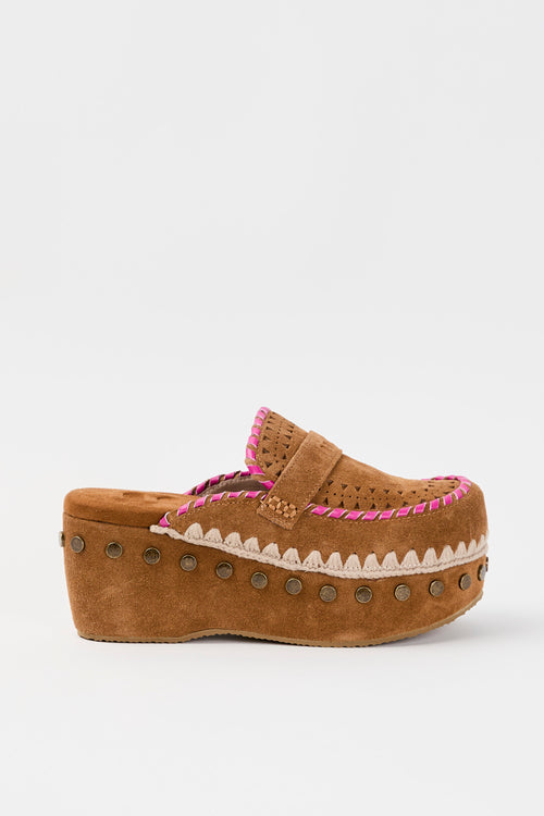 Mou Sabot Cognac Donna